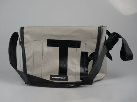 FREITAG F14 Dexter (Umhängetasche, Grau/Schwarz)
