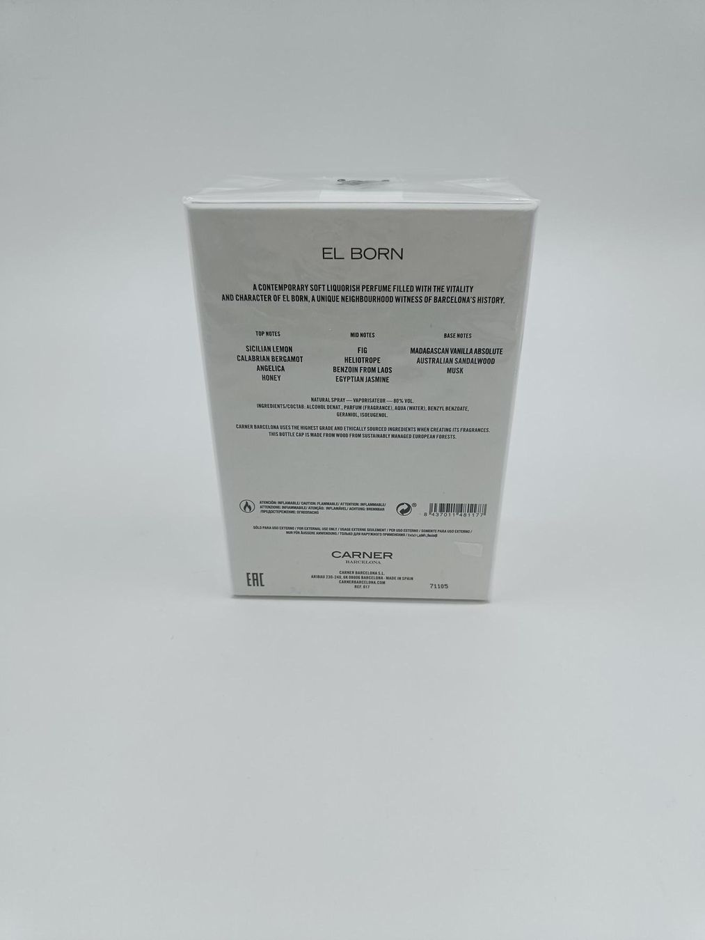 Profumi & Eau de Toilette: CARNER BARCELON EAU DE PARFUM " EL BORN ", 100 ML – Nuovo e nell'imballaggio originale da Luzern venduto da EdiGem 4