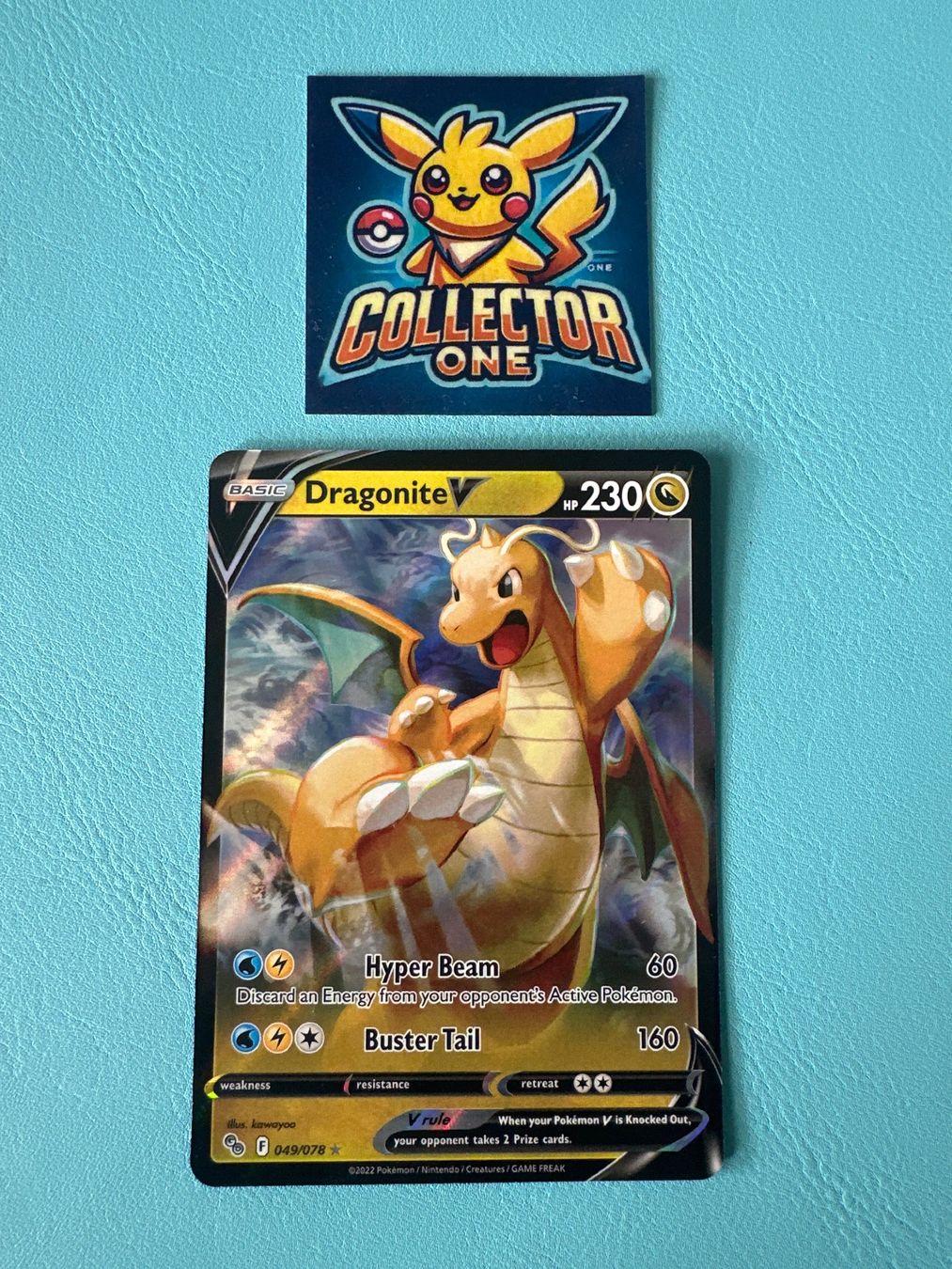 Pokémon Carte collezionabili: Pokemon Dragonite V Dragoran Top – Nuovo (secondo la descrizione) da Lommiswil venduto da CollectorOne