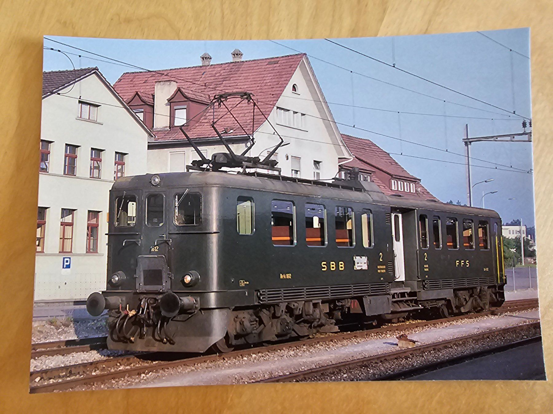 Cartoline postali: Postkarte SBB Triebwagen Be 4/6 1612 – Nuovo (secondo la descrizione) da Matten venduto da MEFEZ