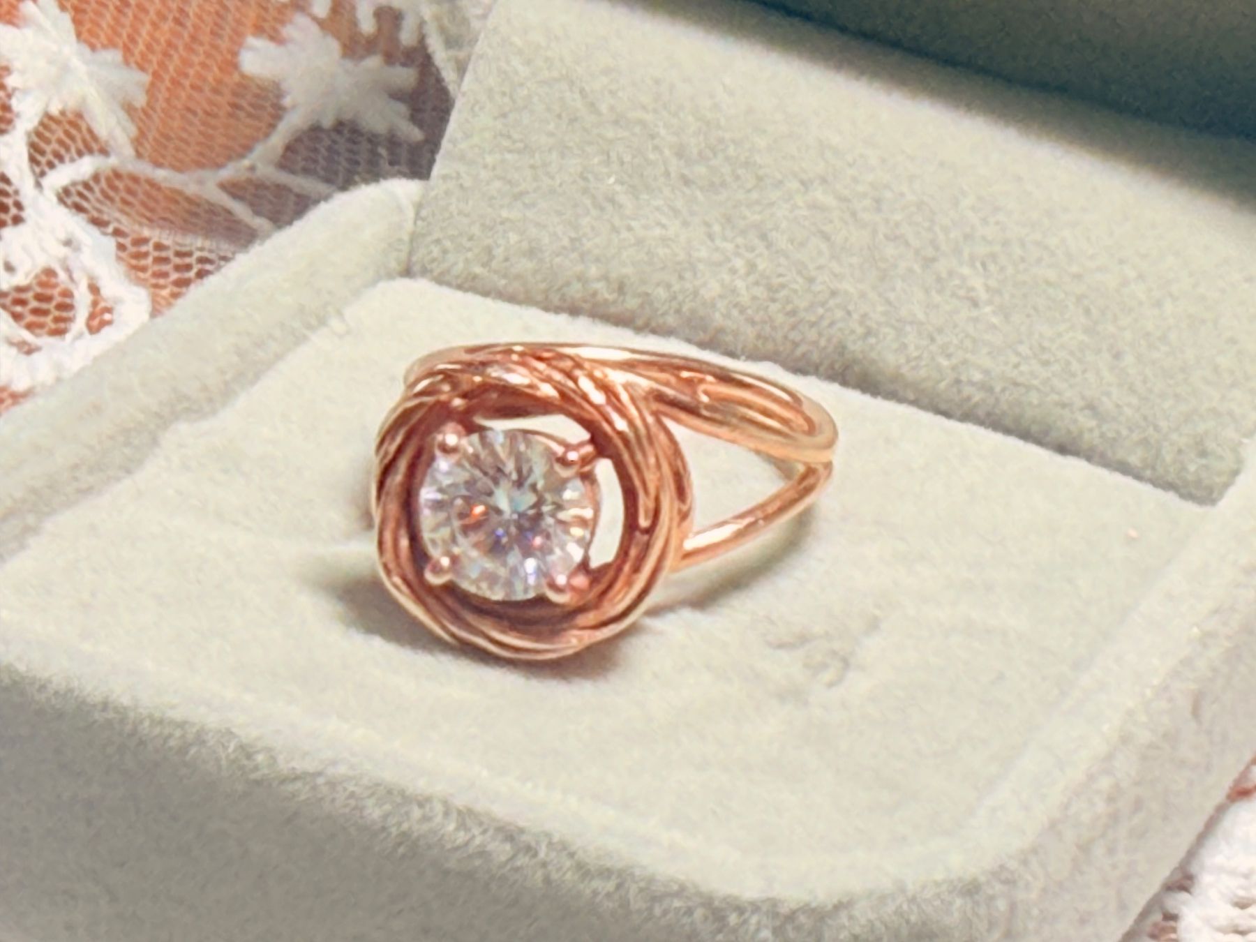 Anelli: Bague Nid romantique – Nuovo e nell'imballaggio originale da St-Maurice venduto da Sandrinette123 2