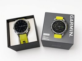 Garmin Fenix 8 Solar Sapphire 47mm Titan neuwertig