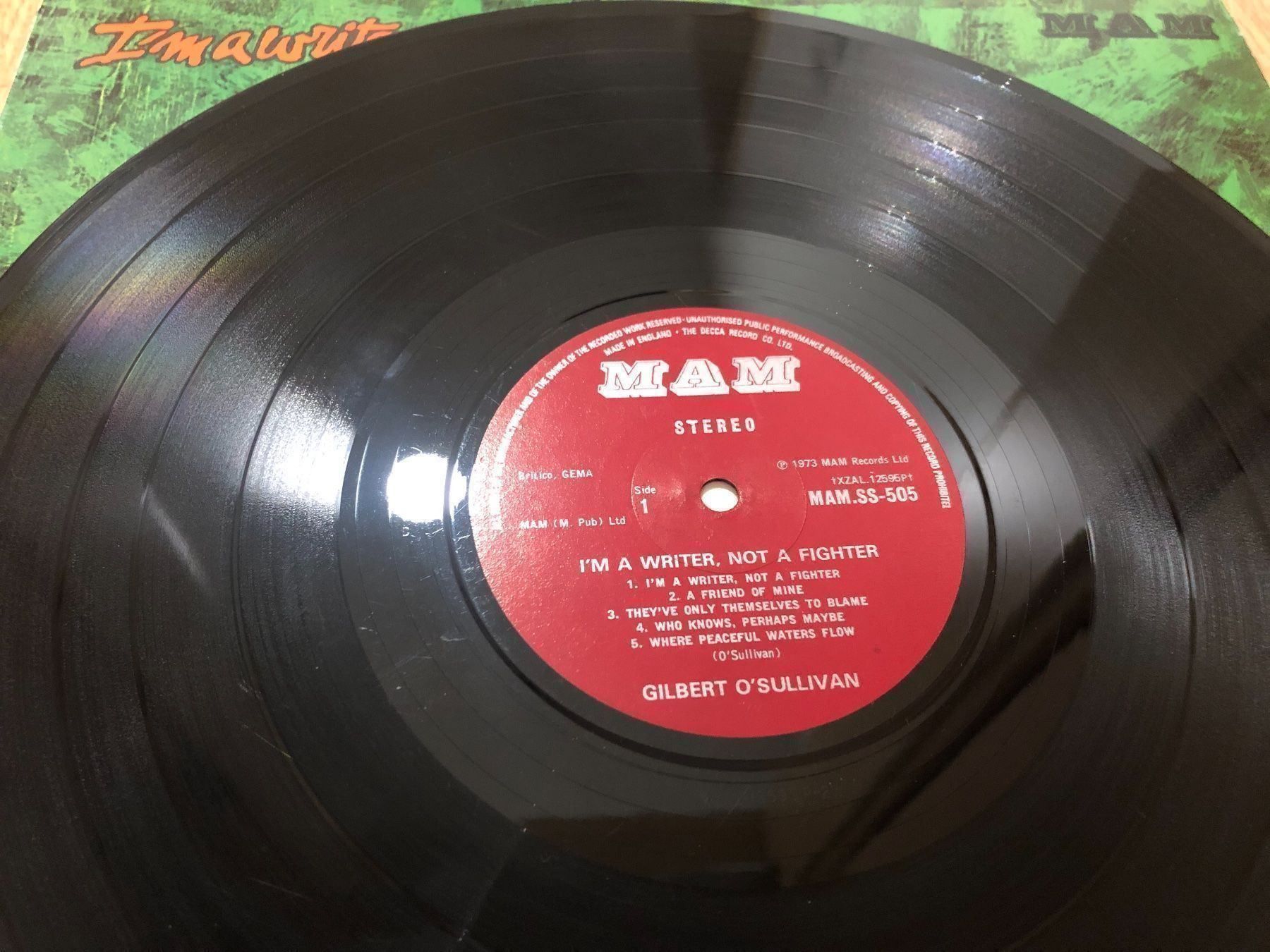 Vinyles: Gilbert O‘Sullivan-Im A Writer…1973 UK – D'occasion à Schübelbach par Klabauterli 2