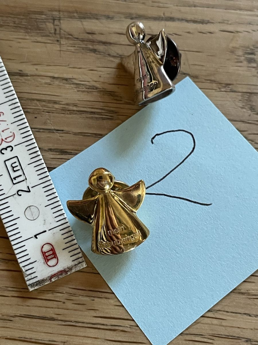 Anhänger: 2 Engel 925 Silber Pin – Gebraucht aus Flawil von Naphtali 6