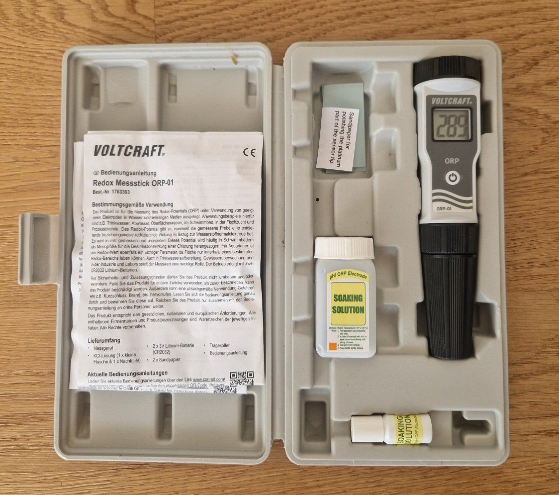 Voltcraft Misurare: VOLTCRAFT ORP-01 Kombi-Messgerät Redox – Usato da Wangen b. Olten venduto da Ronbomb