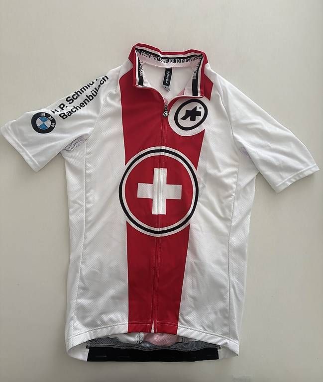 Leibchen & Hosen: Veloleibchen Swiss Cycling – Gebraucht aus Niederwangen BE von Airspaces