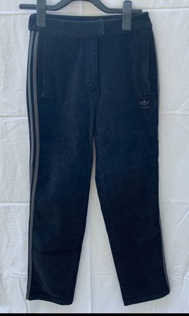 Super pantalon velours côtelé ADIDAS passants+poches t.34