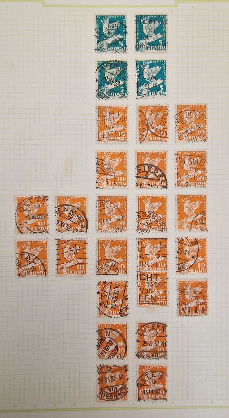 Tutti i francobolli: 🇨🇭Schweizer Briefmarken Sammlung – Usato da Stüsslingen venduto da dolphine_blue 2