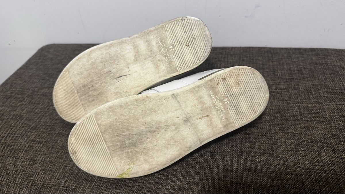 Dolce & Gabbana Scarpe per ragazzi: Original Dolce & Gabbana Sneaker, Weiss, Gr. 34 – Usato da Genthod venduto da Tidus04 2