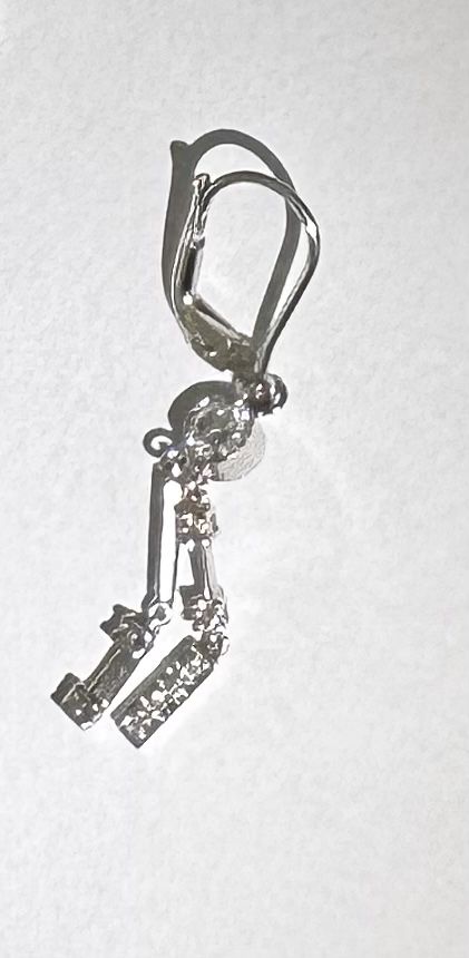 Ohrringe & -stecker: Orecchini pendenti oro 18ct e diamanti – Neu (gemäss Beschreibung) aus Lugano von inf_v8qm 3