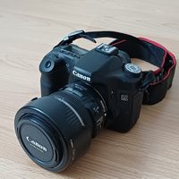 Canon EOS 50D Set + 4 Objektive + Blitz + Stativ + Taschen +