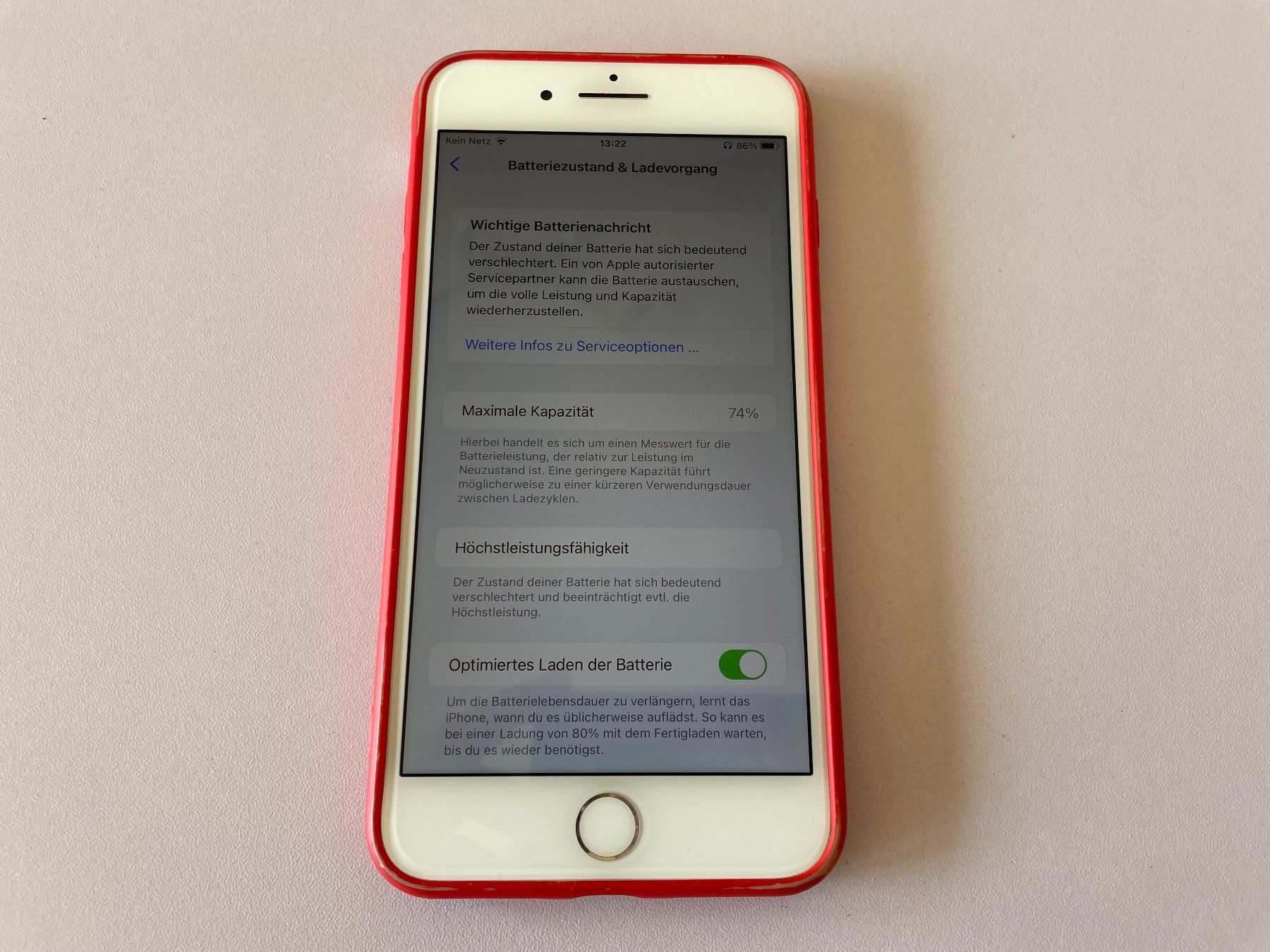 Apple Handys / Smartphones: iPhone 8 Plus, 64GB Speicher, mit Zubehör, Akku 78.7% – Gebraucht aus Frauenfeld von kar_7xxc 9
