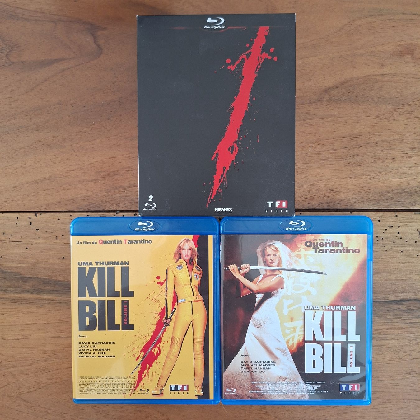 Alle DVDs: Kill Bill Volume 1 & 2 - Bluray – Gebraucht aus Porrentruy von Ikoss