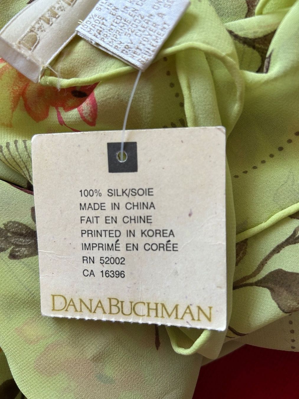 Foulard & Sciarpe: Dana Buchman Silk Tuch – Nuovo (secondo la descrizione) da Feuerthalen venduto da Anna_Swift 3