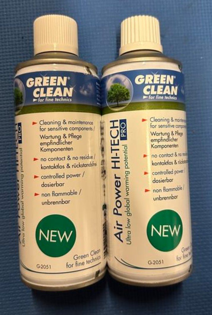 Componenti elettronici: 2x GREEN CLEAN Air Power Hi-Tech PRO – Nuovo (secondo la descrizione) da Zürich venduto da Yamiyam8