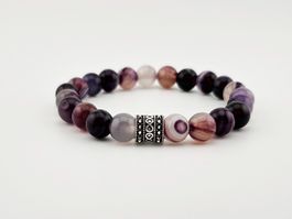 Achat-Armband Blueberry-Achat Heilsteine/Edelsteine
