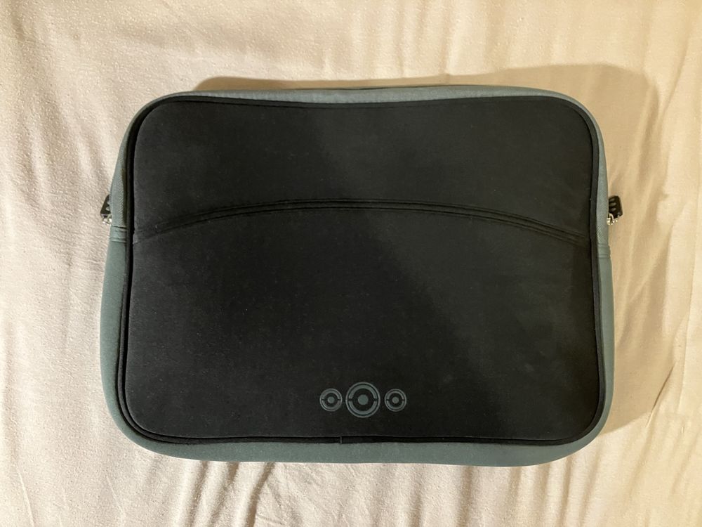 Puffy Laptophülle Gesteppt – Mit Gurt, Für 13–14 Zoll Oder 15–16 Zoll Laptops, Nylongewebe Mit Baumwollfüllung