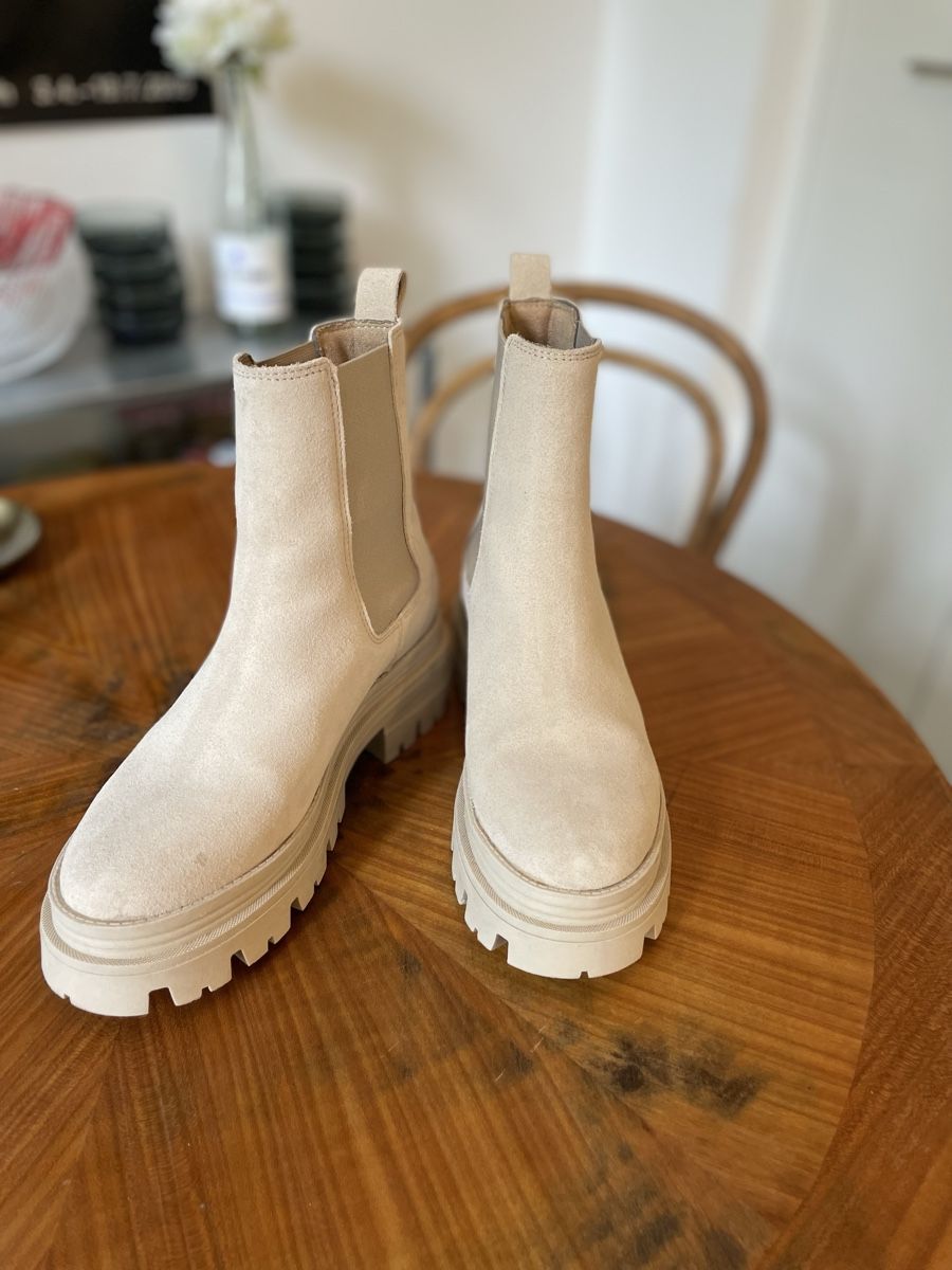 Tamaris Scarpe da donna: Chelsea Boots, ungetragen – Nuovo (secondo la descrizione) da Bern venduto da lin_8szx 1