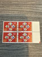 Schweiz Briefmarke Volkszählung 1990, Viererblock, Top!