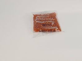 Preciosa Rocailles Perlen Perles in orange im 50g Tütchen