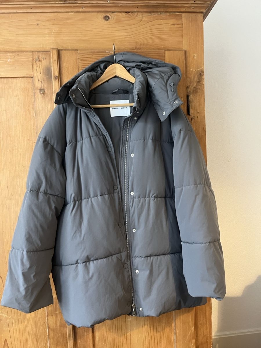 Samsøe Samsøe Giacche: Graue Winterjacke von Samsoe Samsoe, Grösse M, Top Zustand – Usato da Zürich venduto da Clara_Ma1