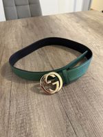 Ceinture Gucci cuir vert taille 85