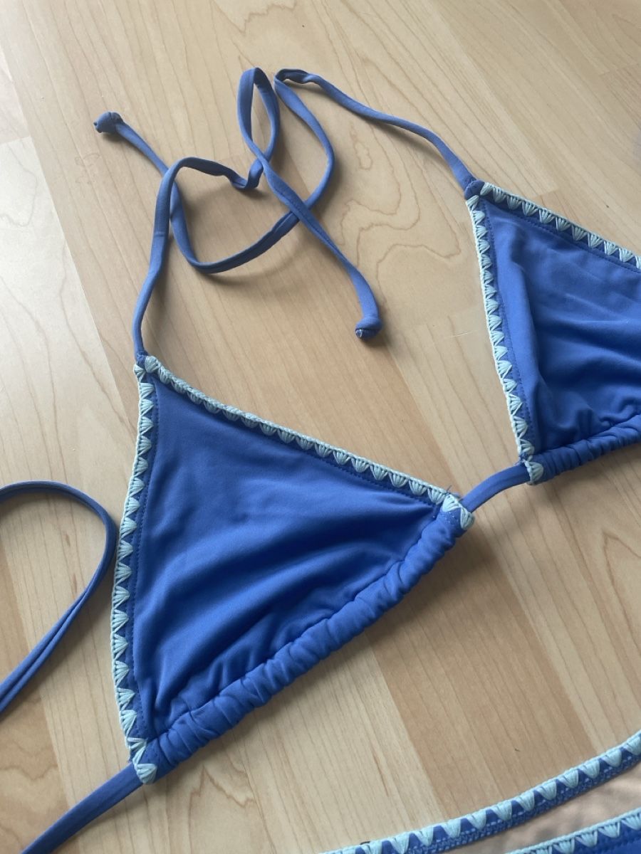Costumi da bagno & Bikini: Ghanda: Blaues Bikini, Grösse S/M – Nuovo (secondo la descrizione) da Sissach venduto da nelimas 1
