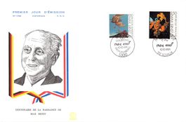 100 Geburtstag von Max Ernst - Combo-FDC mit BRD Marke