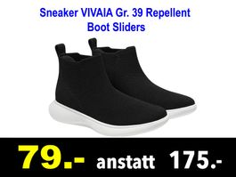 🔴  Sneaker VIVAIA Gr. 39 Repellent Boot Sliders /679Z