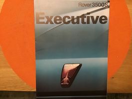 Rover 3500 S Posterprospekt Febr. 1980