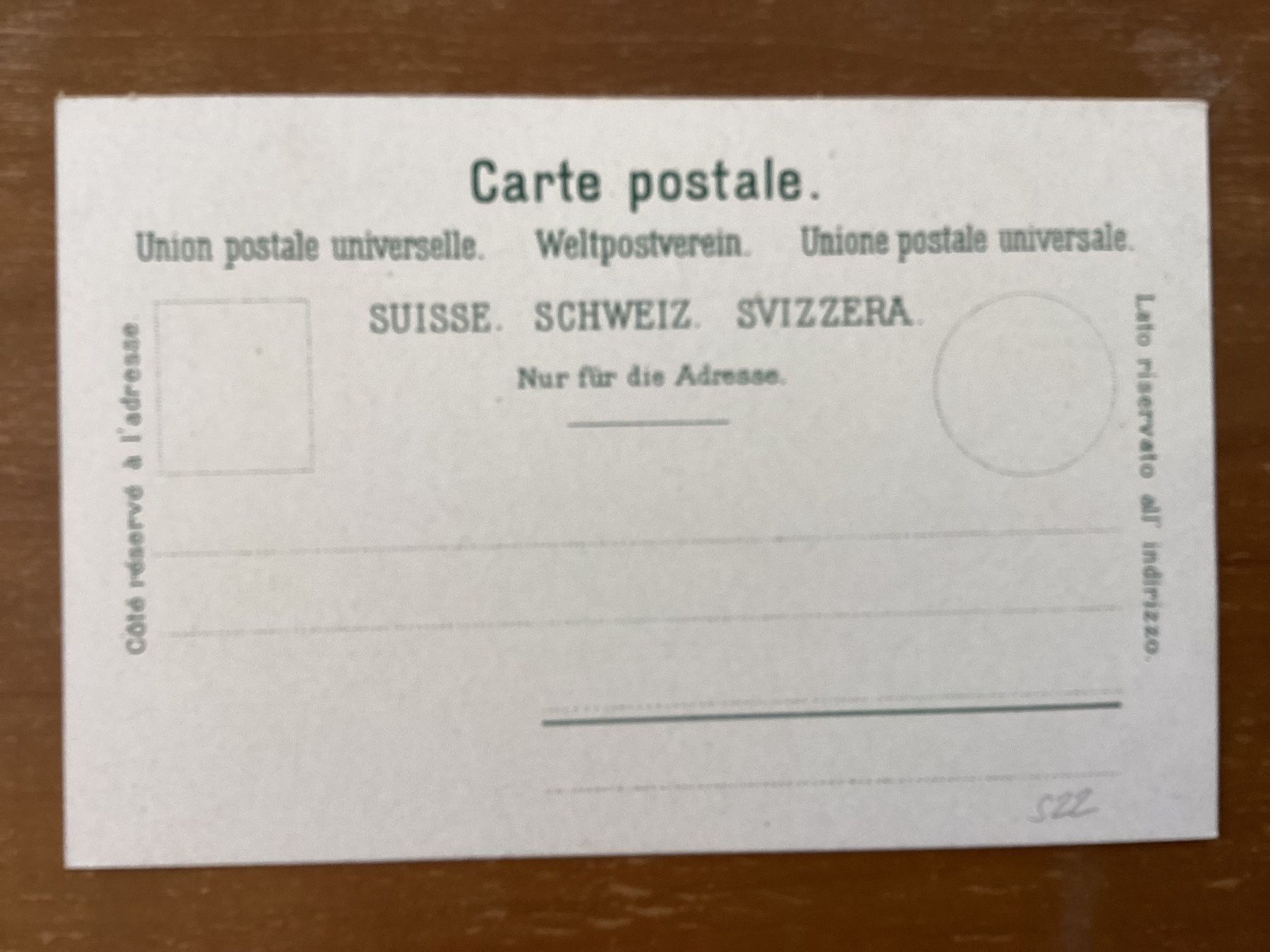 Cartoline postali: AK Gruss aus Rüti – Usato da Zürich venduto da Tolima194 1