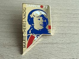 Pin Marie-Thres Nadig Sapporo 72