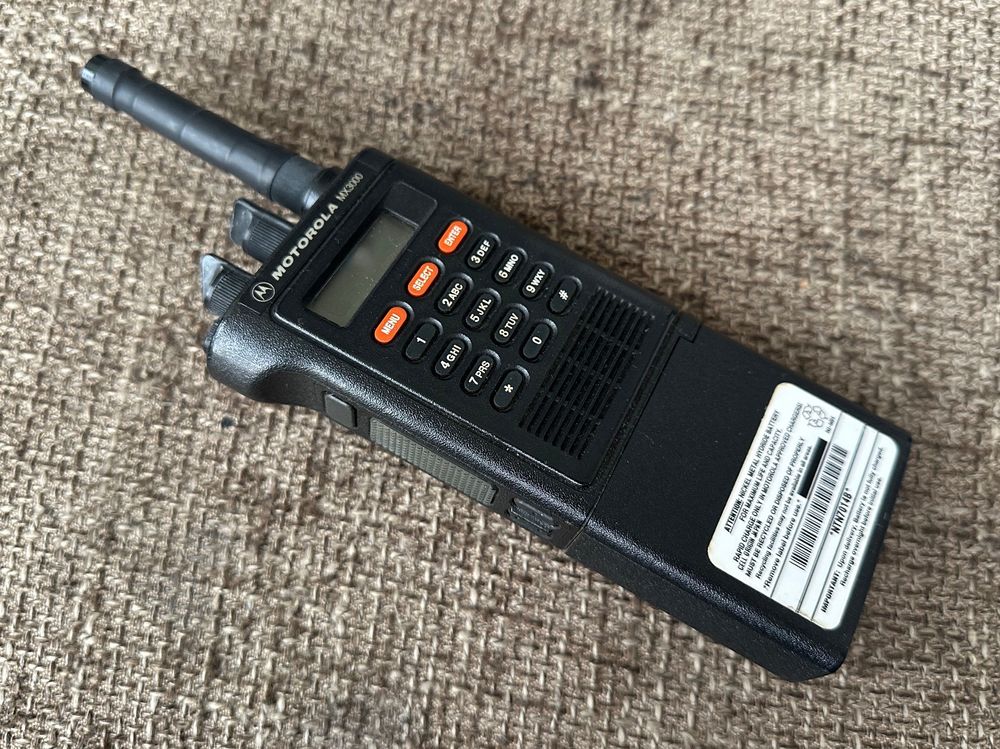 Vintage Handfunkgerät MOTOROLA MX3000 34SAK Two-Way Radio (Gebraucht ...