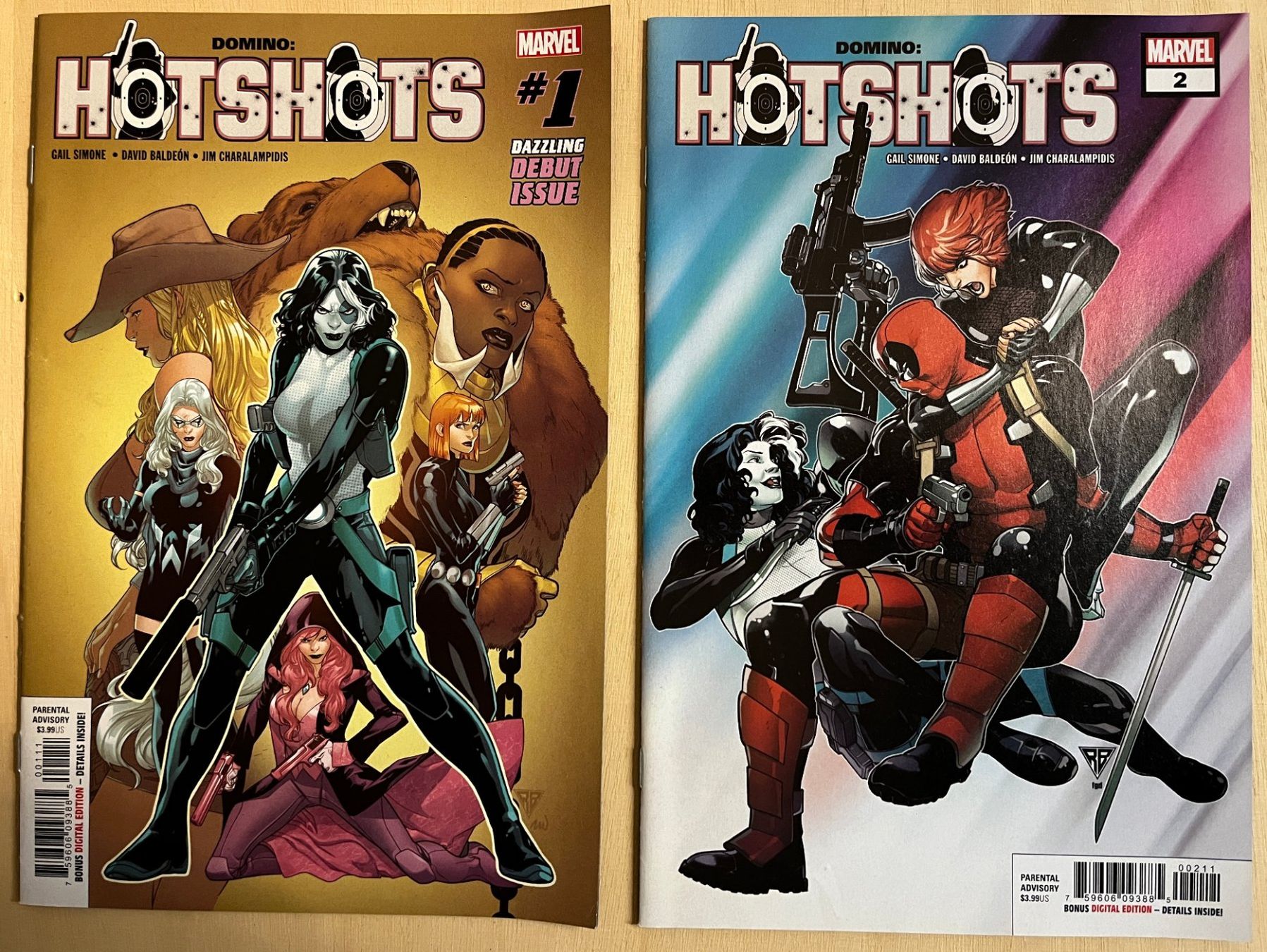 Fumetti: Domino: Hotshots #1 + #2, Englisch – Usato da Seengen venduto da Boerni64