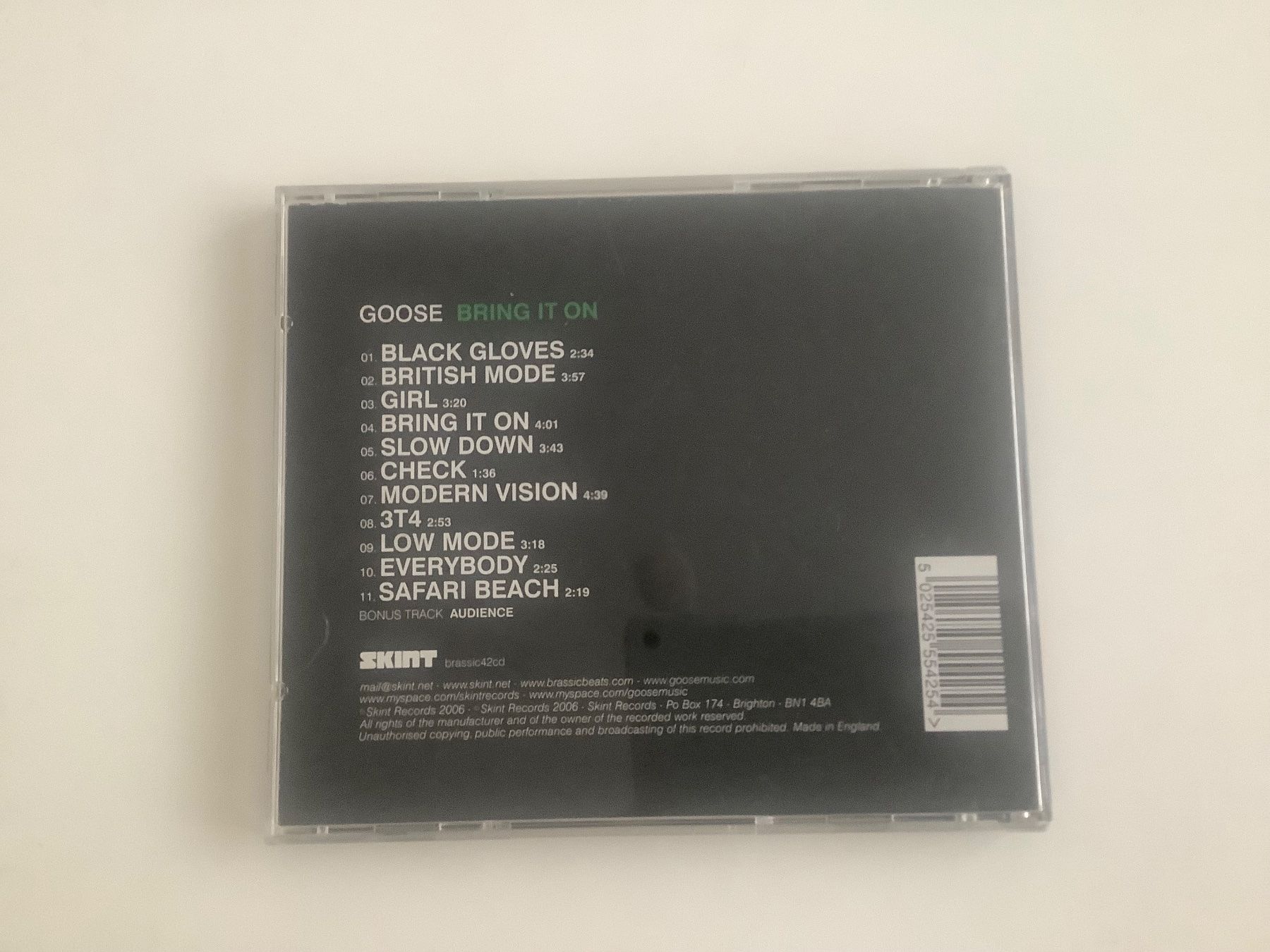 CDs: Goose / Bring it on / 2006 – Gebraucht aus Dübendorf von Shreck 1