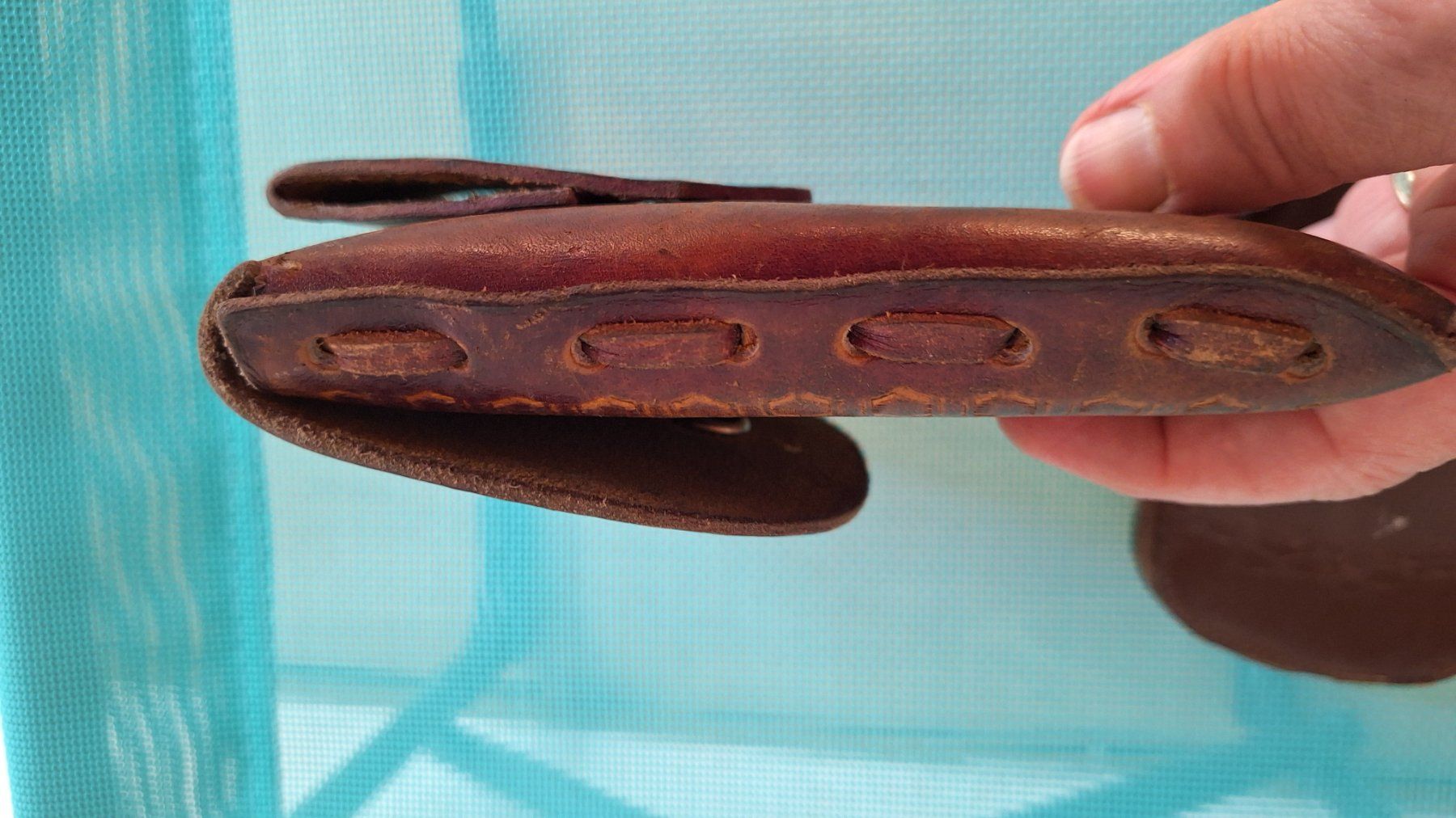 Taschen: 2 alte Lederetuis – Gebraucht aus Dornach von majo8689 5