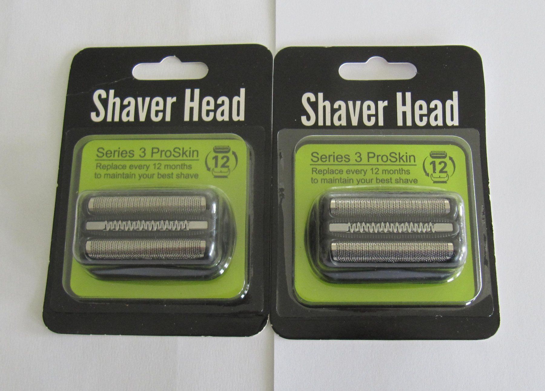 Braun Rasoi & Lamette da barba: 2 x Scherkopf 21b  (NEU) – Nuovo e nell'imballaggio originale da Moosleerau venduto da Braten