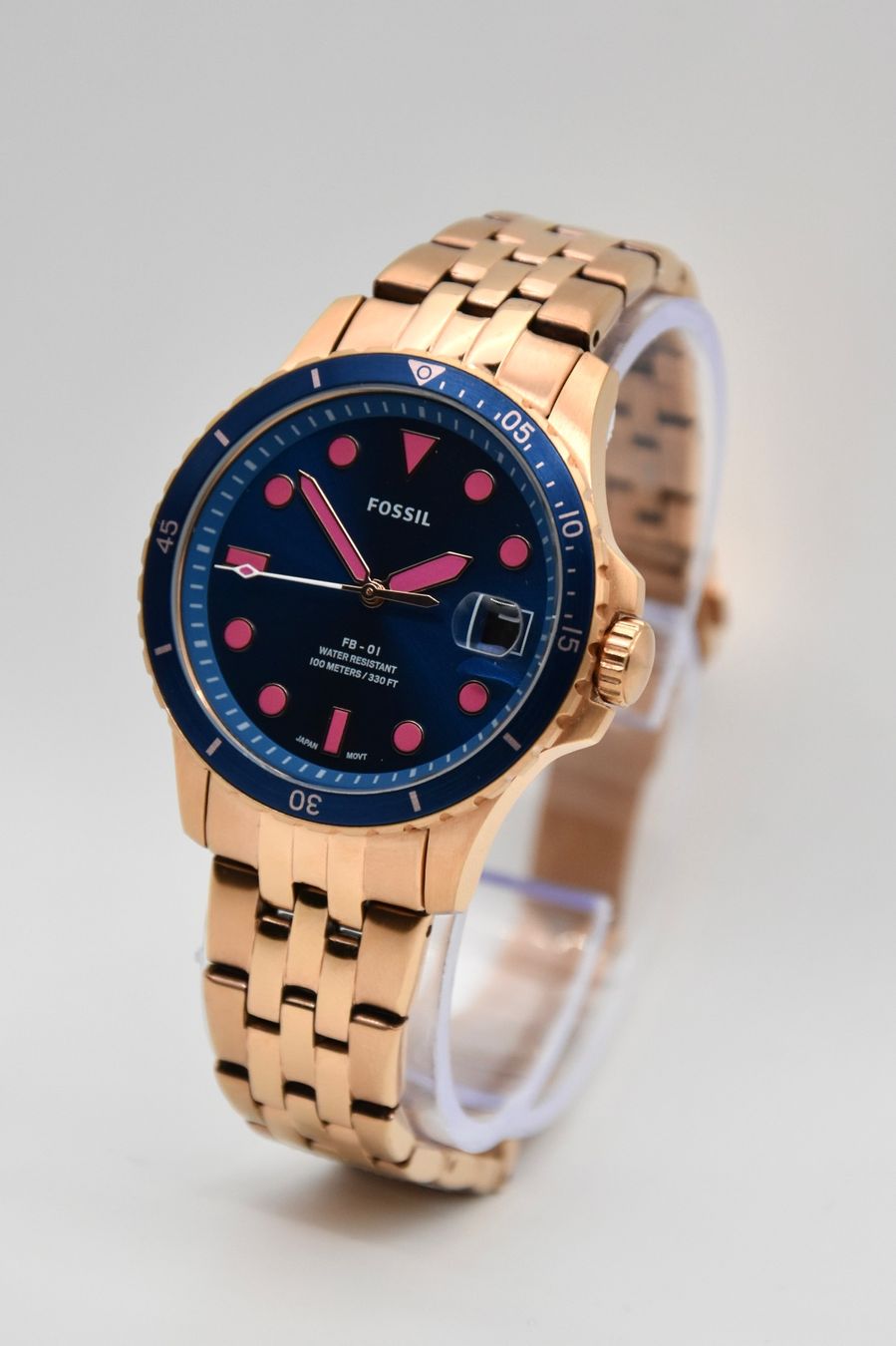 Fossil Uhren: Fossil Damenuhr FB-01 Roségold – Neu (gemäss Beschreibung) aus Winterthur von octagonw 1