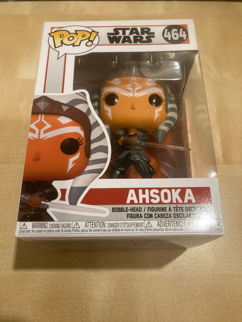 Funko Statuette: Funko Pop Star Wars 464 - Ahsoka – Nuovo e nell'imballaggio originale da Baden venduto da Polystyreneman