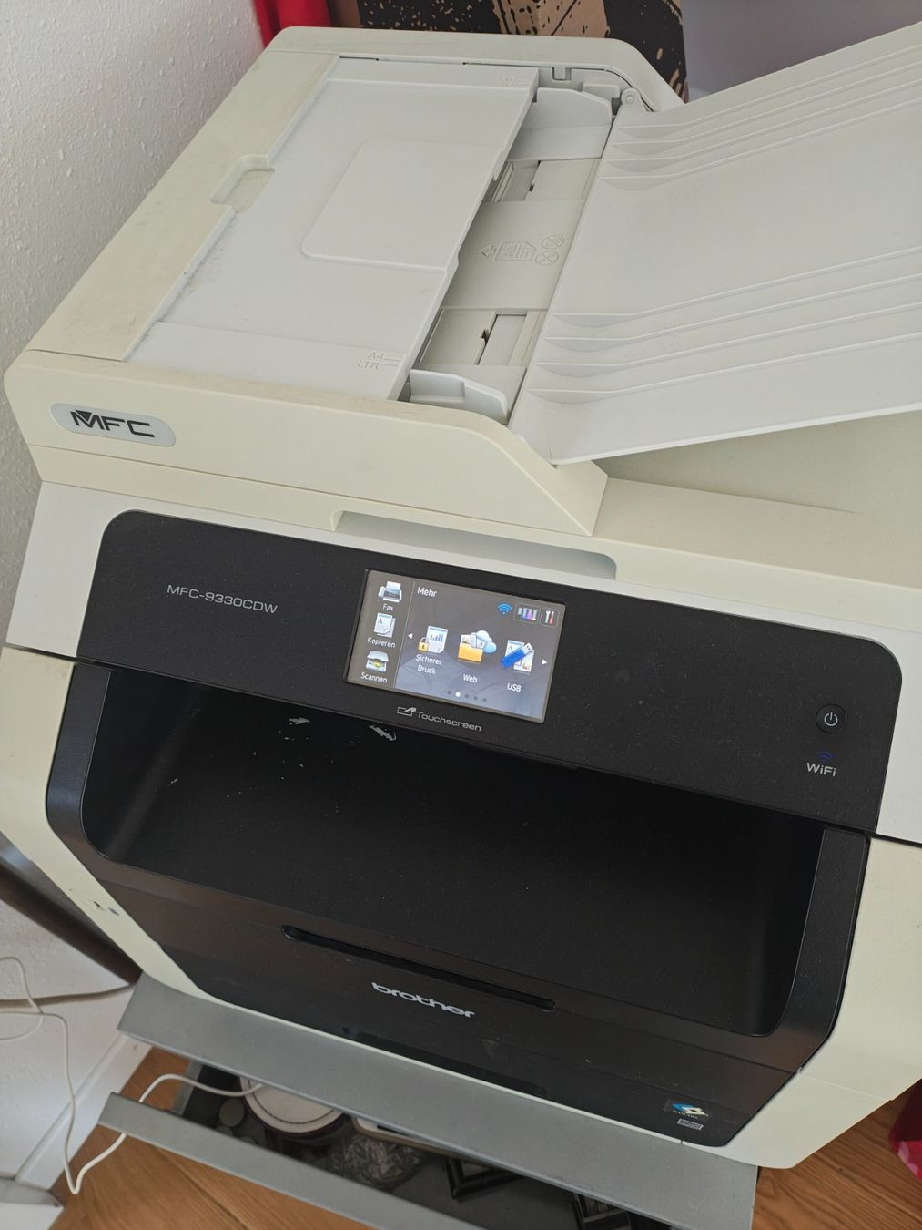 Brother Drucker: Brother Laser Drucker MFC-9330CDW – Gebraucht aus Lachen SZ von neu-und-antik