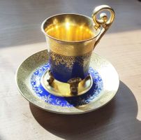 ❤️ reduziert:  Mokkatasse mit Untersetzer Hütschenreuther