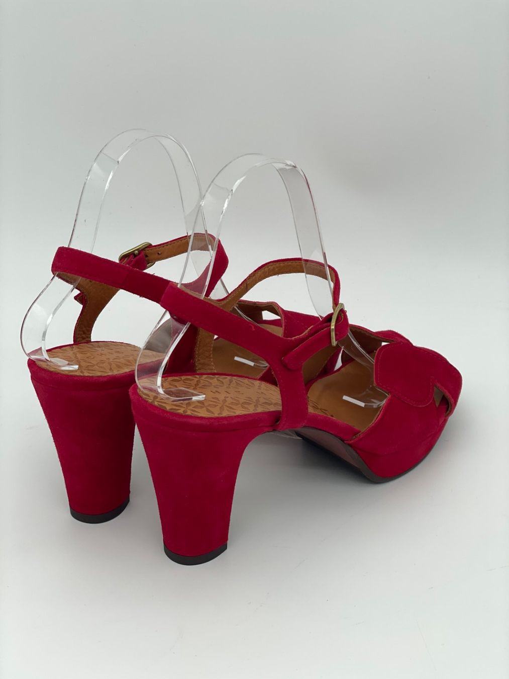 Chie Mihara Scarpe da donna: Chie Mihara Kemada Sandale mit Absatz EU 40 Rot – Nuovo e nell'imballaggio originale da Zürich venduto da shoe_shop 3