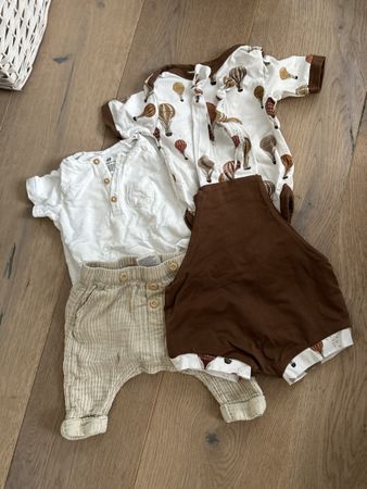 Kleider-Set Gr. 56 beige