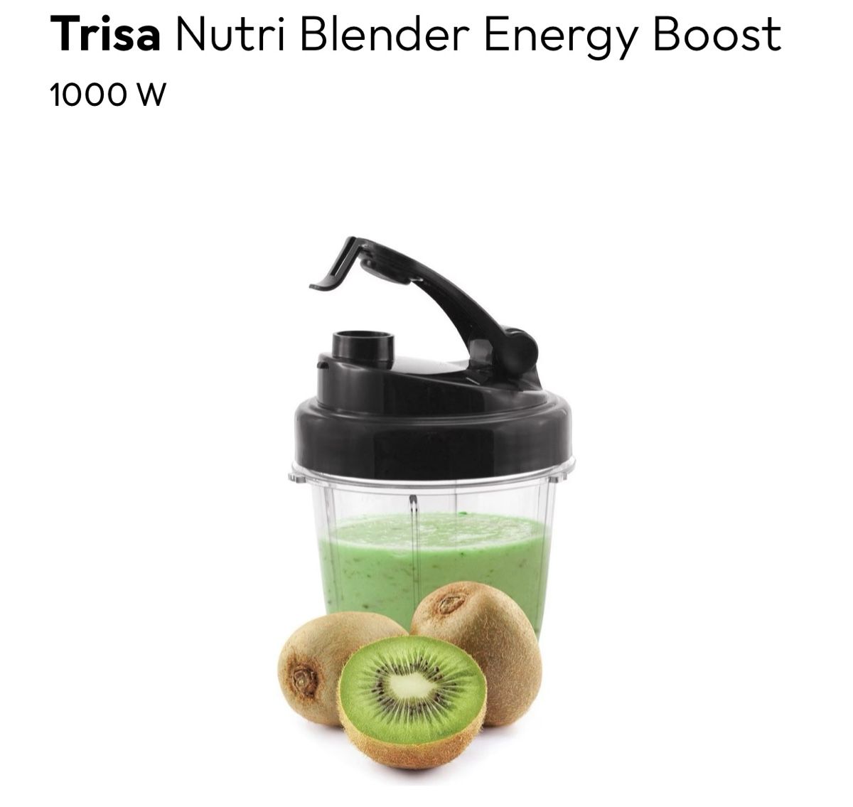 Trisa Elettrodomestici da cucina: Trisa Nutri Bullet Blender 1000 W – Nuovo (secondo la descrizione) da Küsnacht ZH venduto da sabinamari 7