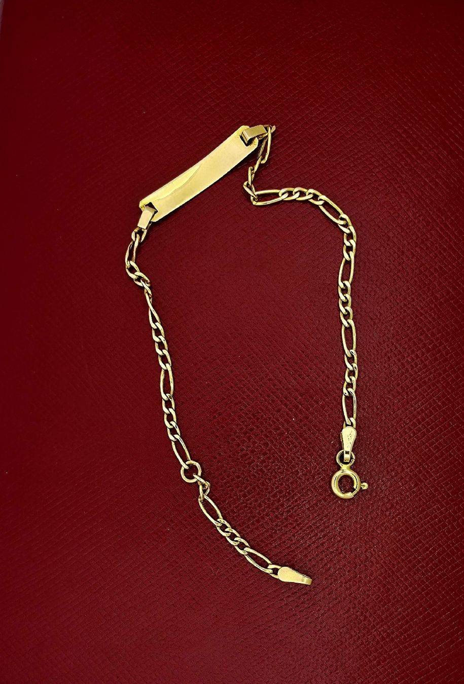 Bracciali & Braccialetti: 14 Karat Kinderarmkette aus Gold  – Usato da Zürich venduto da Juwelier_Stauffacher 1