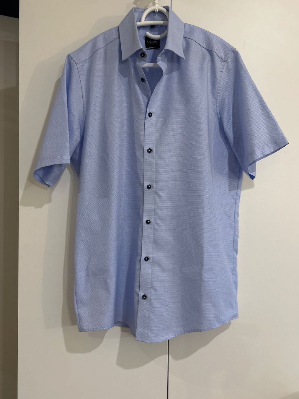 Camicie: Kurzarmhemd hellblau von Venti Modern Fit Gr. 39 / M – Usato da Brunnen venduto da Nala2929