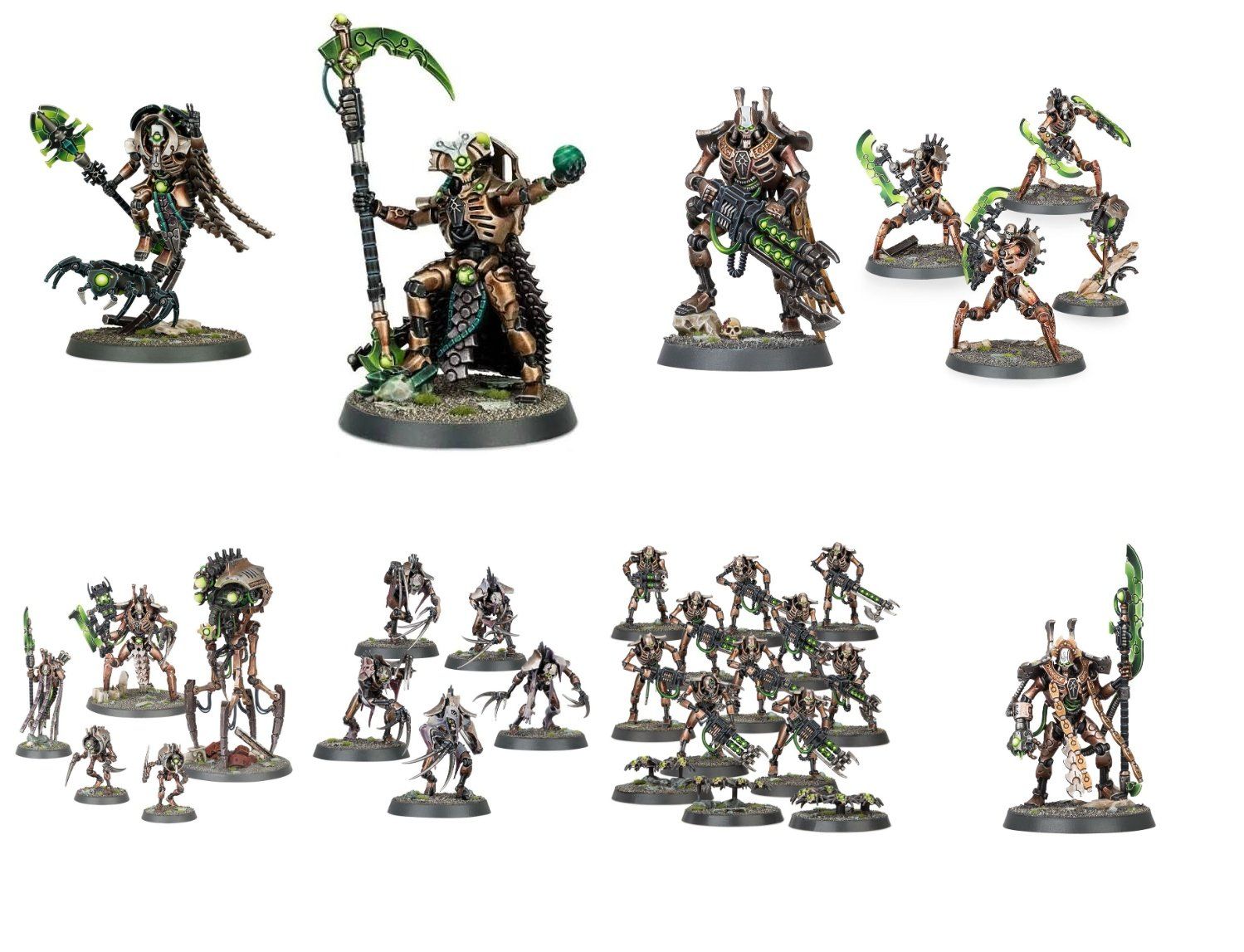 Kit di modellismo & Modellini statici: Warhammer 40k Necrons – Usato da Arlesheim venduto da jul_m9l5