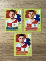 3 Panini FIFA World Cup 2026 Kroatien Sticker Set neu