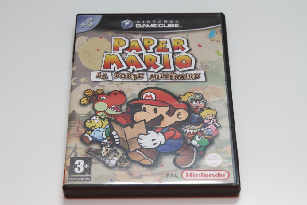 Paper Mario: La Porte Millénaire Sur Gamecube - Complet PAL FR, Bon état