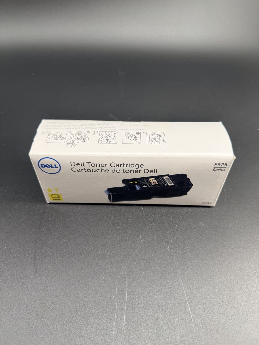 Dell Druckerpatronen & Toner: Cartouche de toner Dell E525 Jaune Neuf – Neu und originalverpackt aus Vessy von _Callidus_